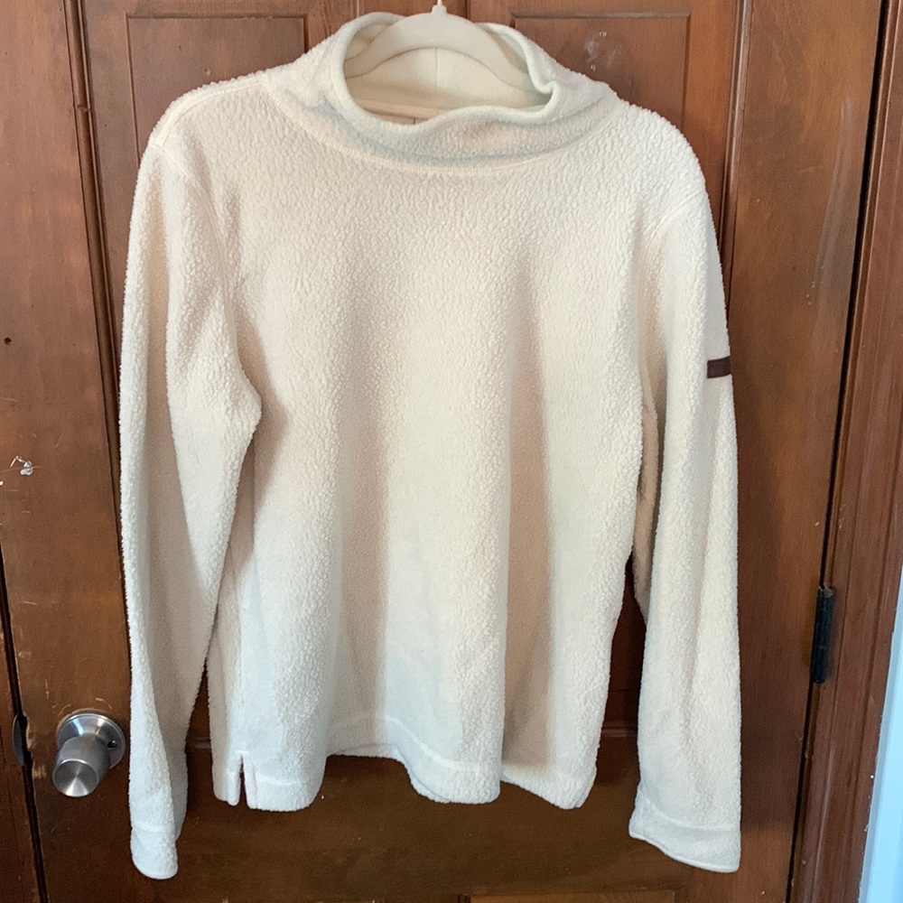 LLBean Fleece Mock Neck